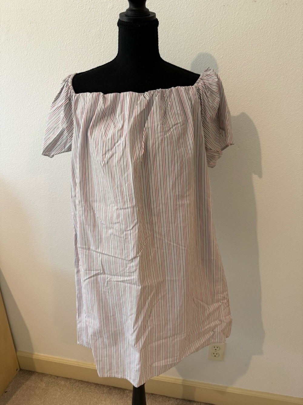 Red white and blue dress..brand bobeau